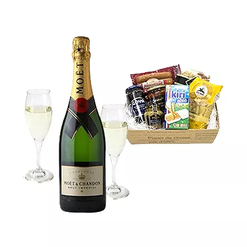 Gourmet Experience with Moet Champagne