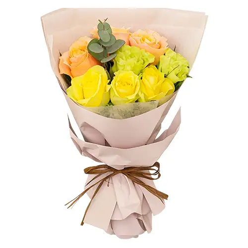 Cheerful Bliss Rose Bouquet