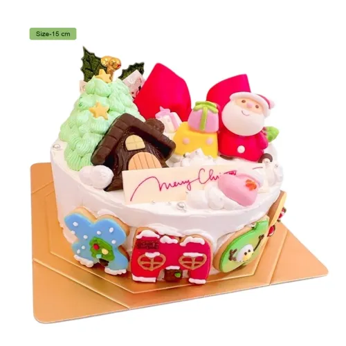 Magical Christmas Santa Claus Cake Adventure