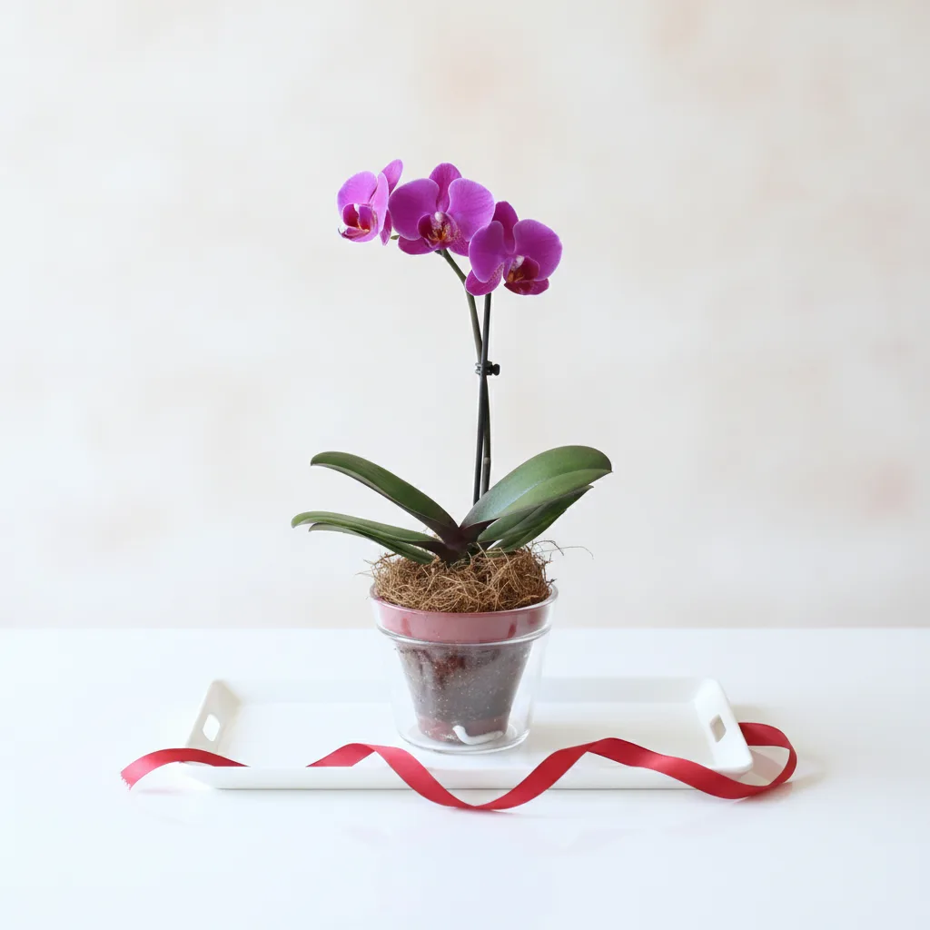Chic Phalaenopsis Aqua Planter